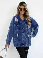 R&B | Oversized Jeansjacke für Damen