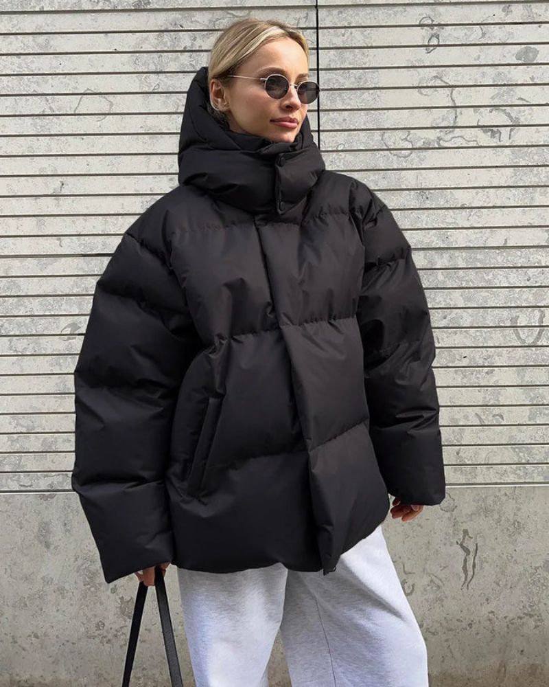 R&B | Lockere Baumwollgefütterte Jacke