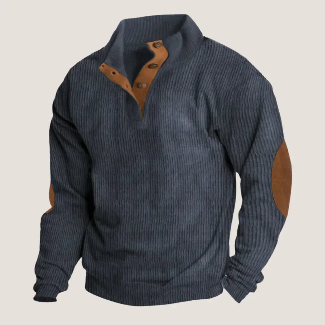 R&B | Stilvoll Ripp-Pullover für Männer