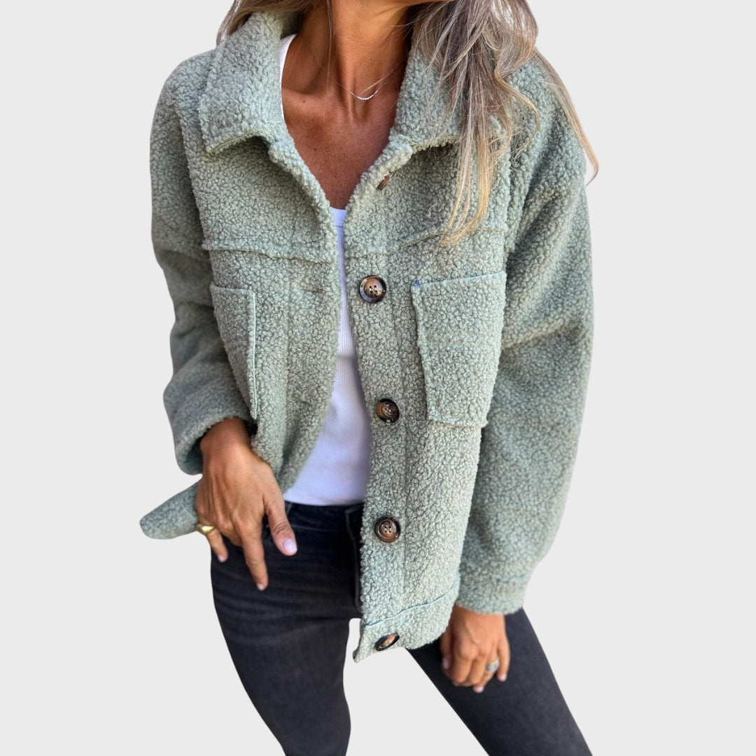 R&B | Herbst Teddy Stoffjacke