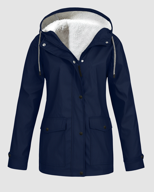 Wasserdichte Warme Fleecejacke Damen | R&B