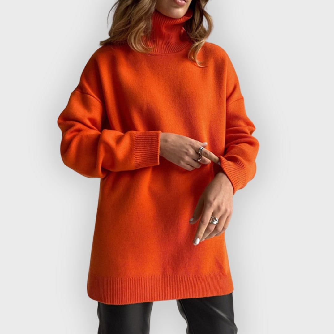 R&B | Hochkragenpullover mit Langen Ärmeln