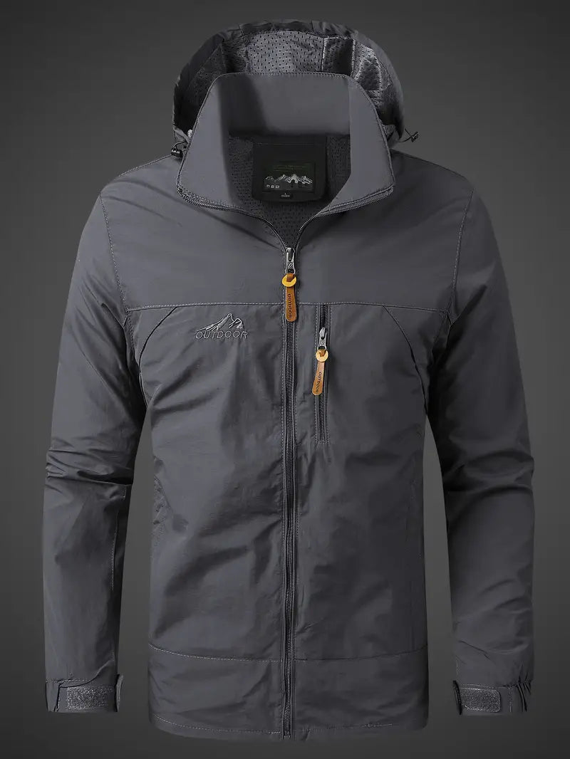 R&B | Wasser und Winddichte Herren Outdoor Jacke für Alle Aktivitäten