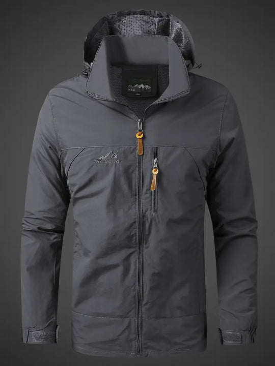 R&B | Wasser und Winddichte Herren Outdoor Jacke für Alle Aktivitäten