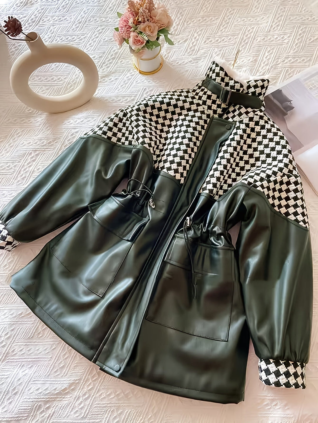 R&B | Damen-Plüschjacke für Herbst & Winter
