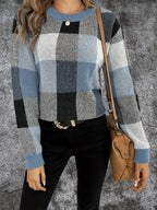 R&B | Karierter Pullover