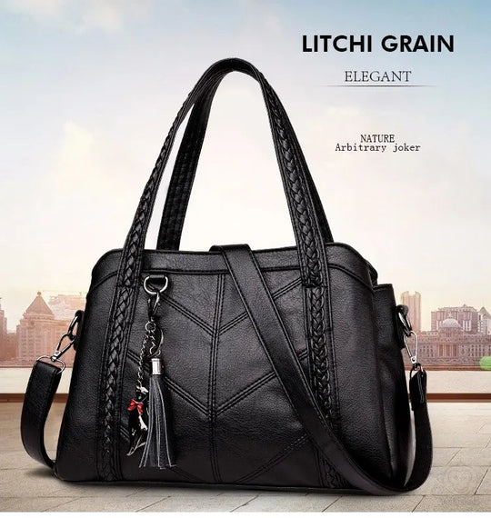 R&B | Lederhandtasche Elegant Modisch