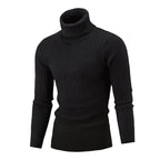 Herren Rollkragenpullover mit strukturierter Textur