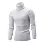 Herren Rollkragenpullover mit strukturierter Textur