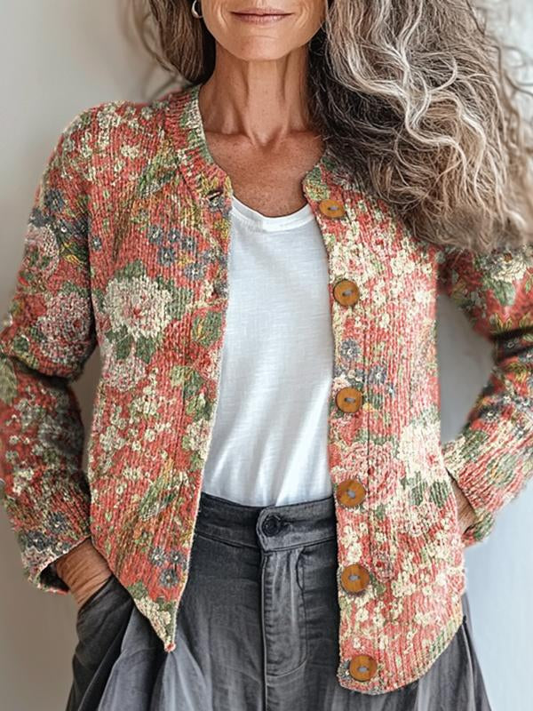 R&B | Vintage Blumenjacke