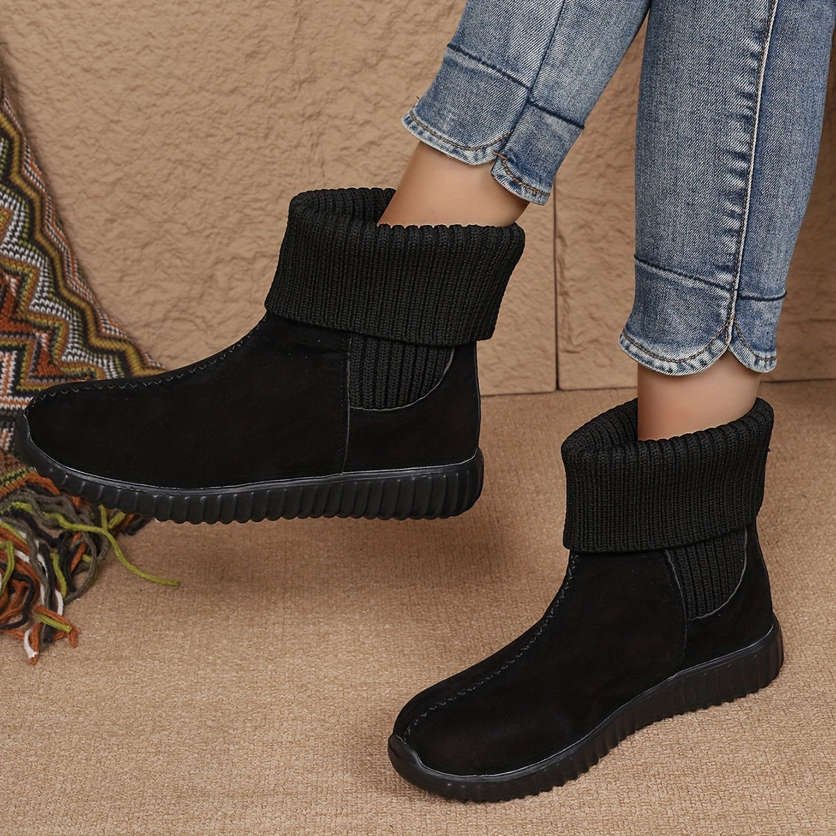 Orthopädischen Damen-Winterstiefel R&B R&B