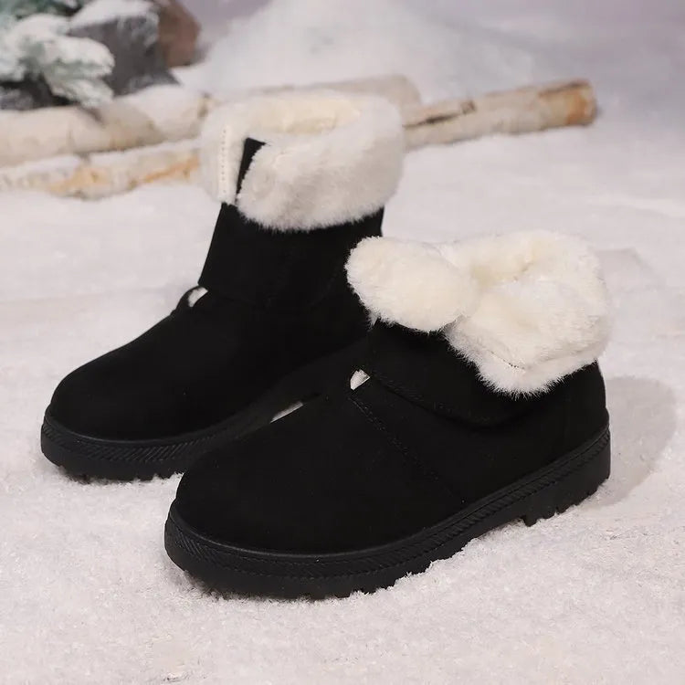 Warme Schlupfstiefel mit rutschfester Sohle R&B R&B