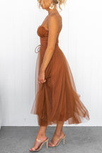 R&B | Modernes prinses chiffon Kleid
