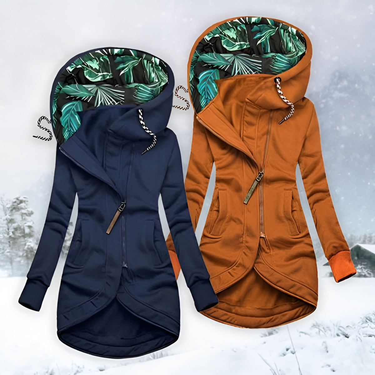 R&B | Damen Winterjacke mit Isolierung