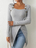 R&B | Stilvoll Gerippter Pullover für Frauen