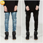 Herren Skinny Jeans mit strukturiertem Design und modischen Akzenten R&B