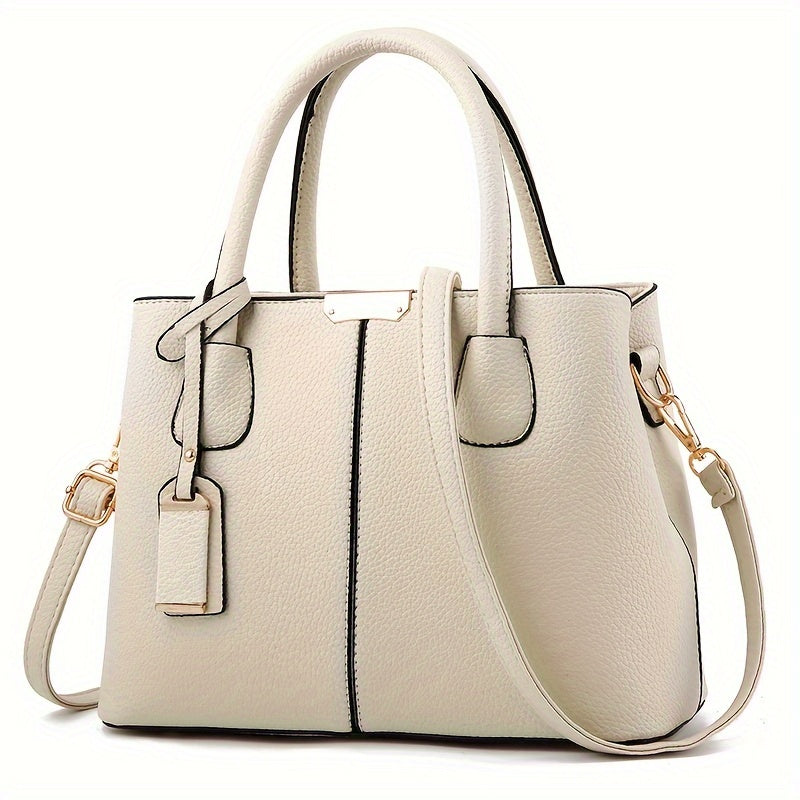 Heidi-Mode – Schicke All Season Geräumige PU Handtasche für Frauen