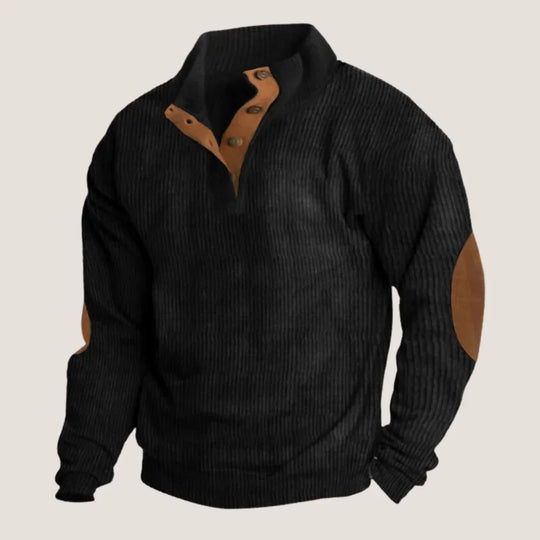 R&B | Stilvoll Ripp-Pullover für Männer