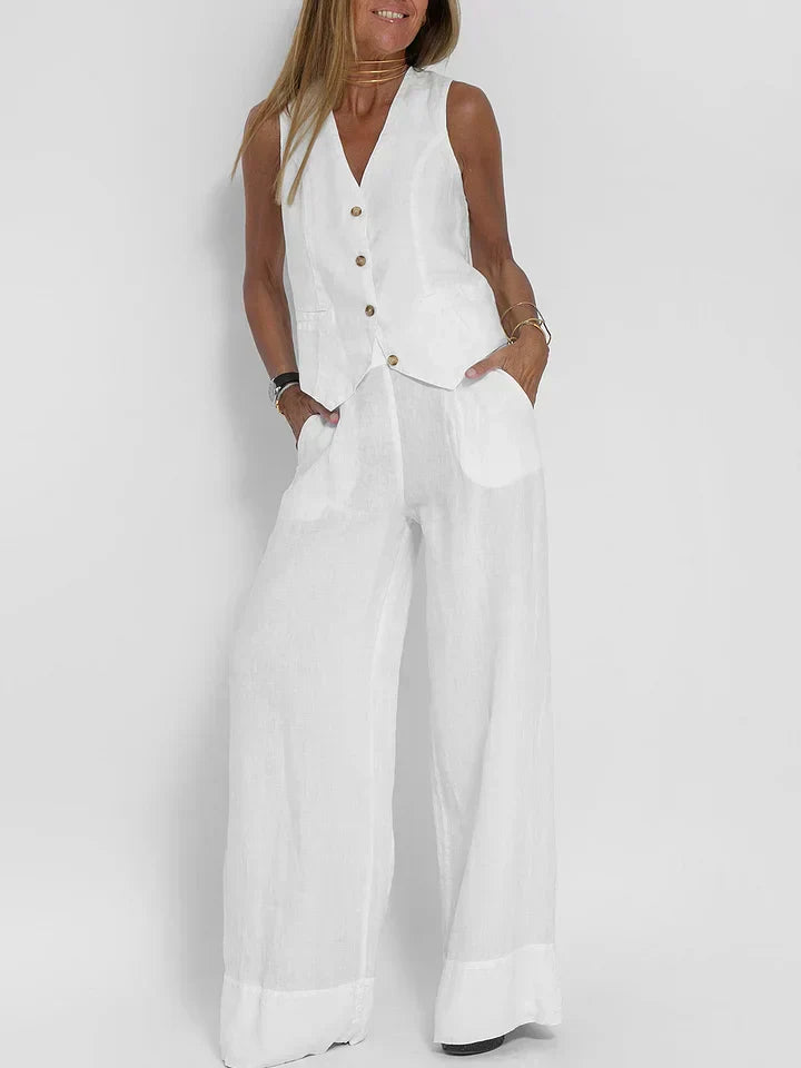 R&B | Zweiteiliges Weste-Set für Damen