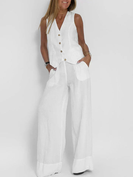 R&B | Zweiteiliges Weste-Set für Damen