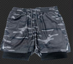 R&B | Atmungsaktive Doppel-Shorts für Männer