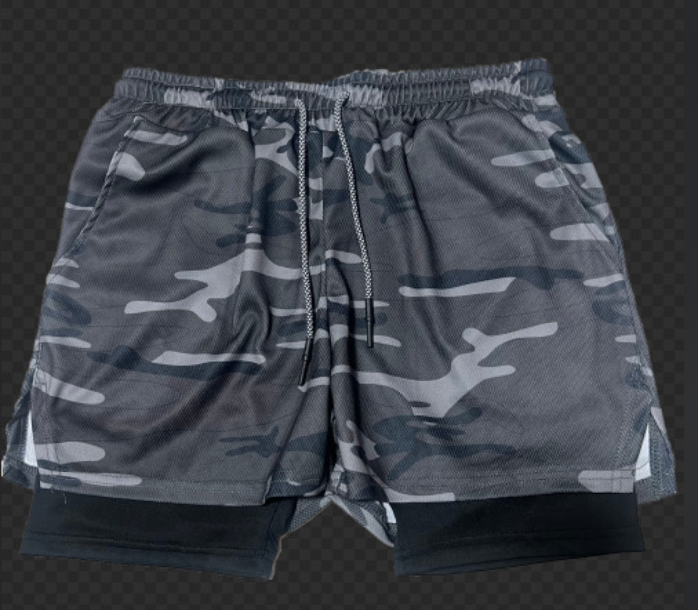 R&B | Atmungsaktive Doppel-Shorts für Männer