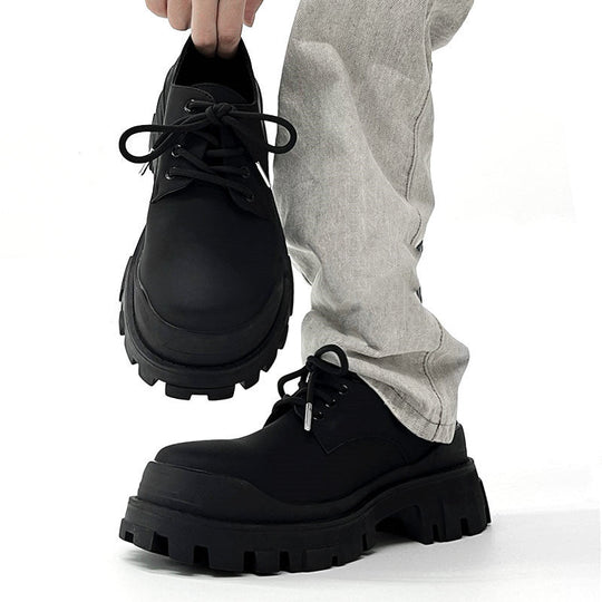R&B | Moderne Lederschuhe mit Dicker Sohle