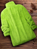 R&B | Plüschjacke Polyester Weich und Warm