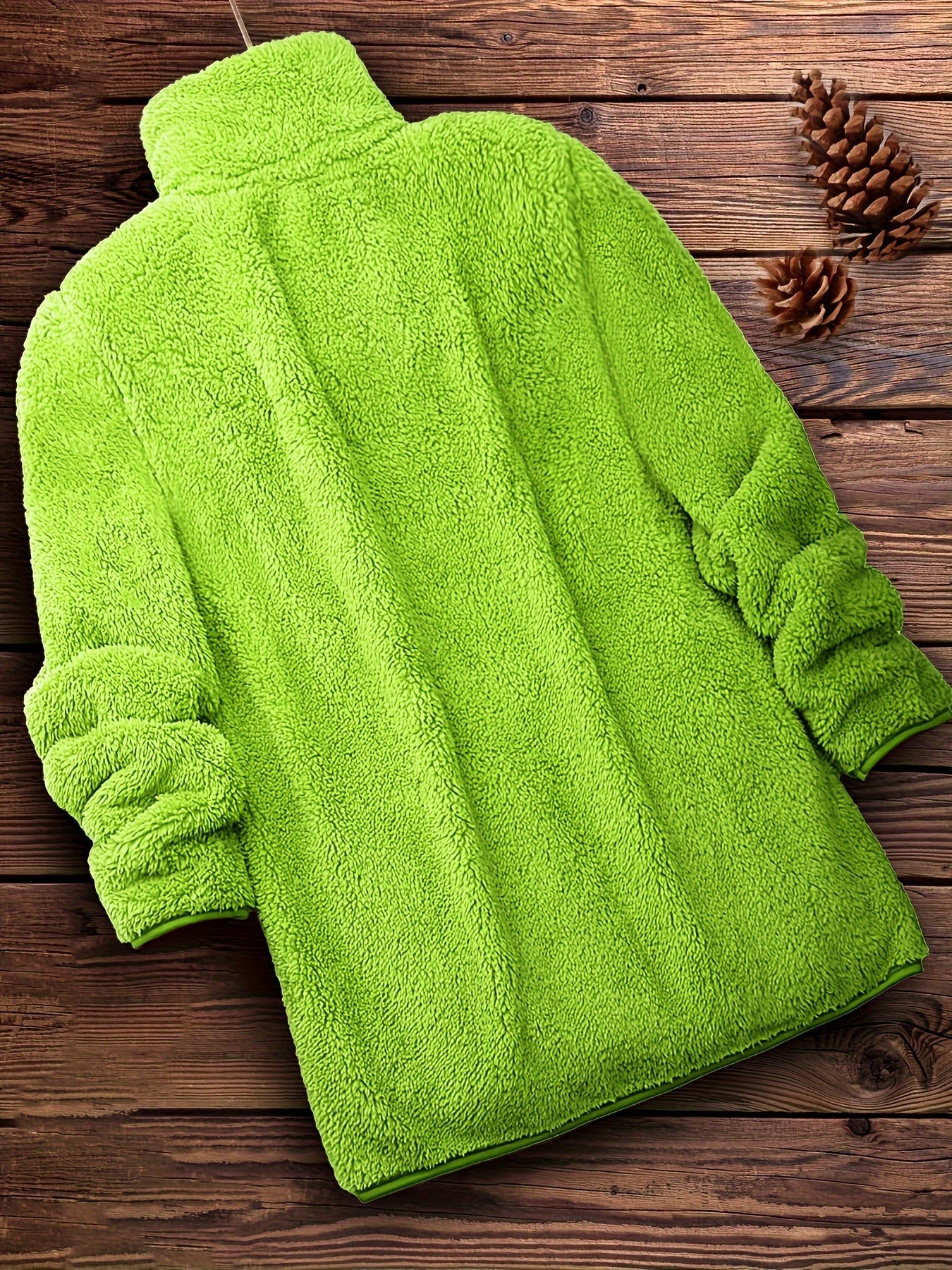 R&B | Plüschjacke Polyester Weich und Warm