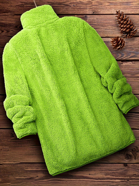 R&B | Plüschjacke Polyester Weich und Warm