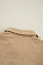 R&B | Cordurahemdjacke mit Rüschendetails Baumwollmischung Elegant und Modern