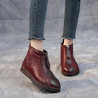 R&B | Damen Echtes Leder Rutschfeste Stiefeletten