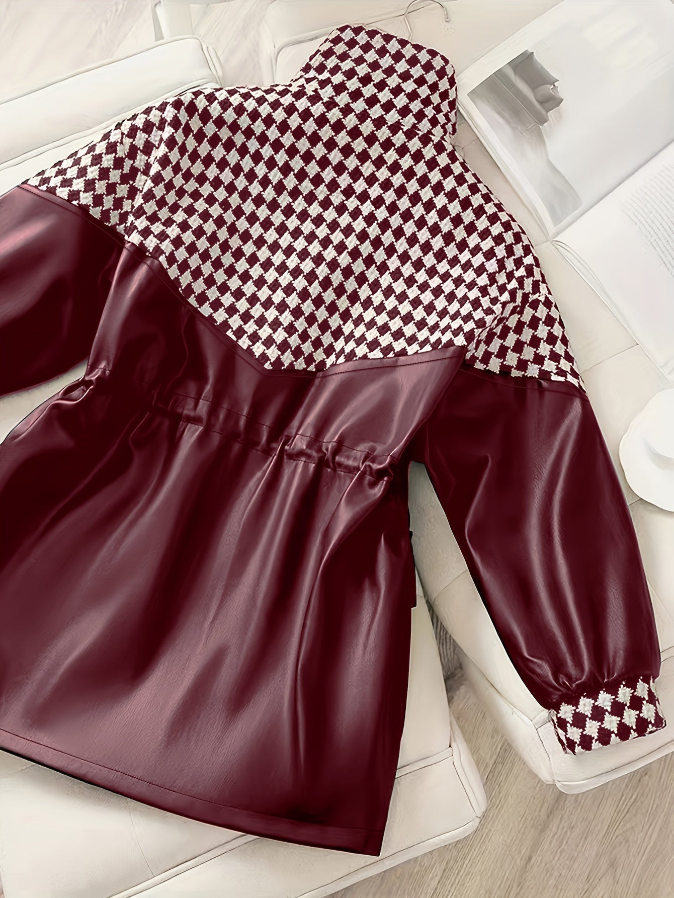 R&B | Damen-Plüschjacke für Herbst & Winter
