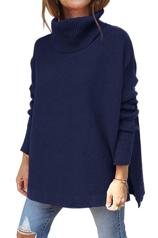 R&B | Strickpullover-Tunika mit Langen Ärmeln