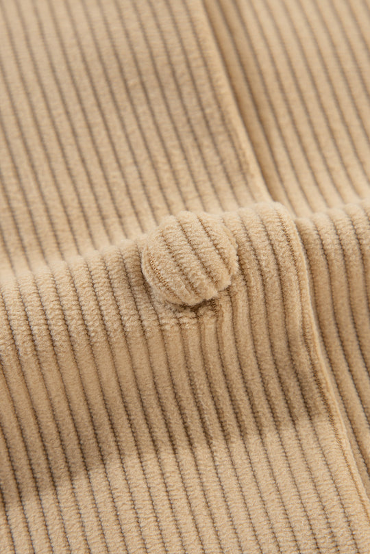 R&B | Cordurahemdjacke mit Rüschendetails Baumwollmischung Elegant und Modern
