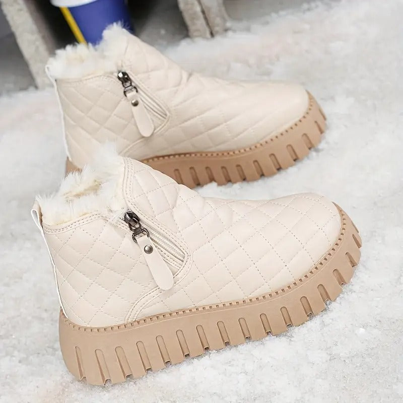 Warme Damen-Schneestiefel R&B R&B