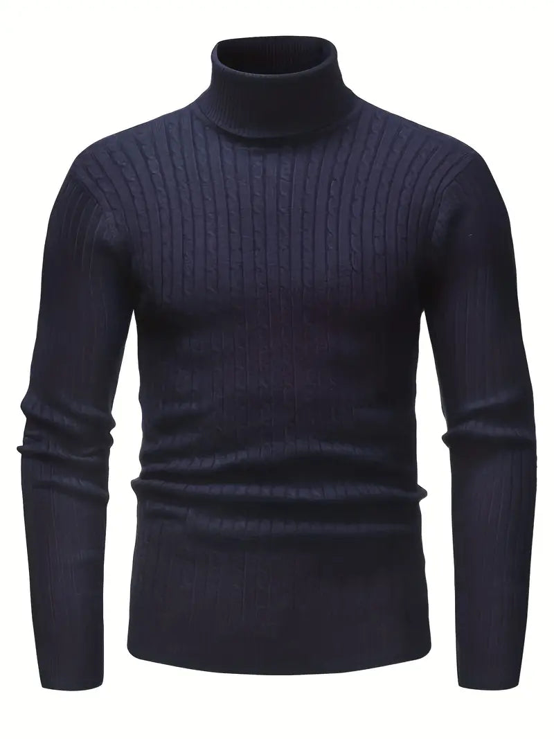 R&B | Strick Herren Rollkragenpullover