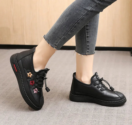 Gemma Leder Winter Sneaker | Stylisch & Bequem R&B