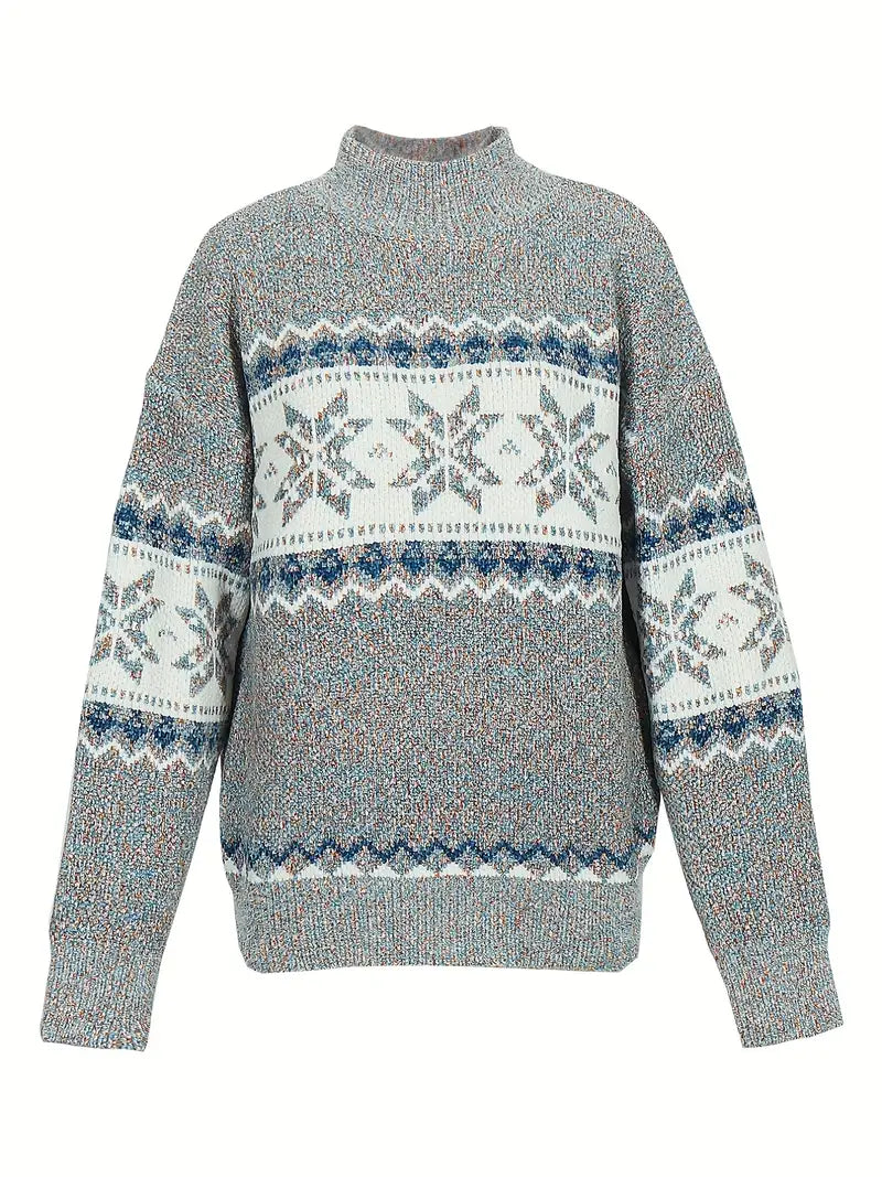 R&B | Rollkragenpullover mit Edlem Design