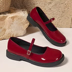 Mary Jane | Flache Schuhe im Preppy Style für Frauen R&B