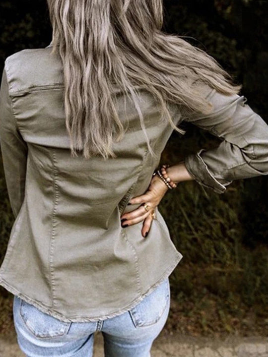 R&B | Alte Denimjacke