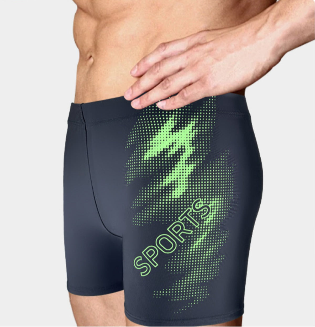 R&B | Schnell trocknende Badehose mit flachem Winkel