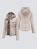 R&B | Damen Kapuzen Klassiker Jacke
