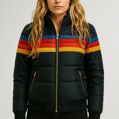 R&B | Gepolsterte Kapuzenjacke