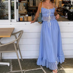 R&B | Hosenträger Top Temperament Kleid
