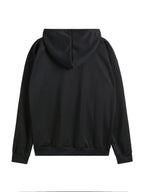 R&B | Vintage Schädelprint Oversized Hoodie mit Reißverschluss