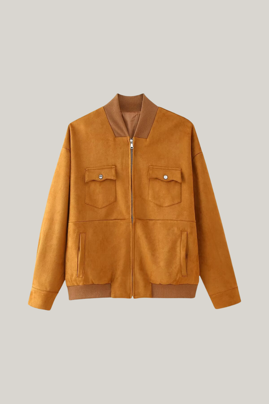 R&B | Schulter Wildlederjacke