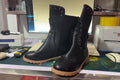 Halbhohe Vintage-Lederstiefel Für Damen R&B