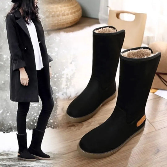 Eliza wasserdichte hohe Stiefel mit Pelzfutter R&B