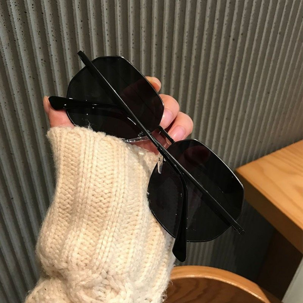 R&B | Polygonale Anti-Ultraviolett-Sonnenschutzbrille